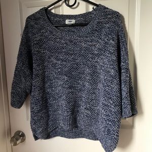 Old Navy sweater, space dye sweater